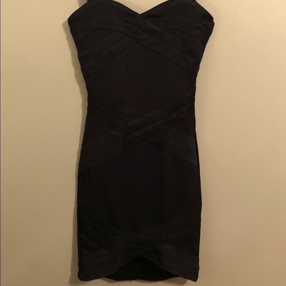 H&M black mini dress Size 2